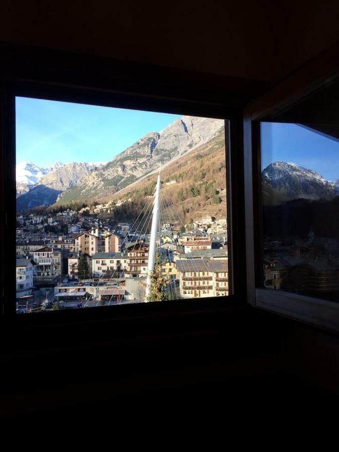 Pista Stelvio Loft Lumiere Apartment Bormio Bagian luar foto