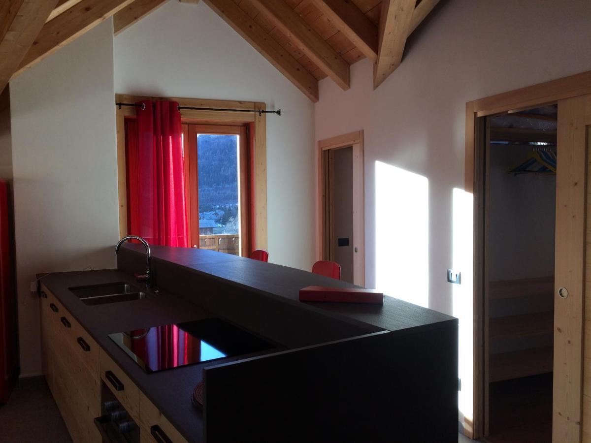 Pista Stelvio Loft Lumiere Apartment Bormio Bagian luar foto